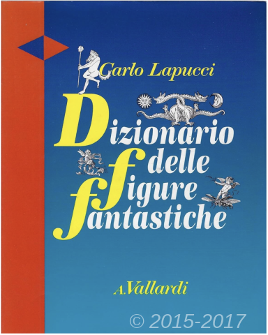 Copertina di Dizionario delle figure fantastiche